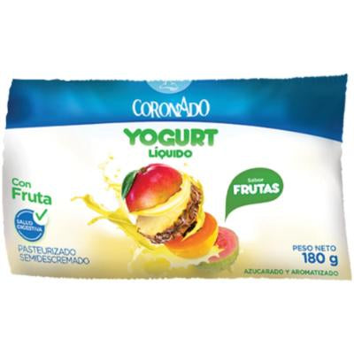 YOGURT CORONADO FRUTAS 180G