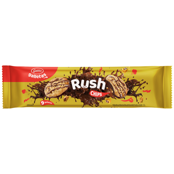 GALLETAS GALLITO RUSH CHIPS 97G
