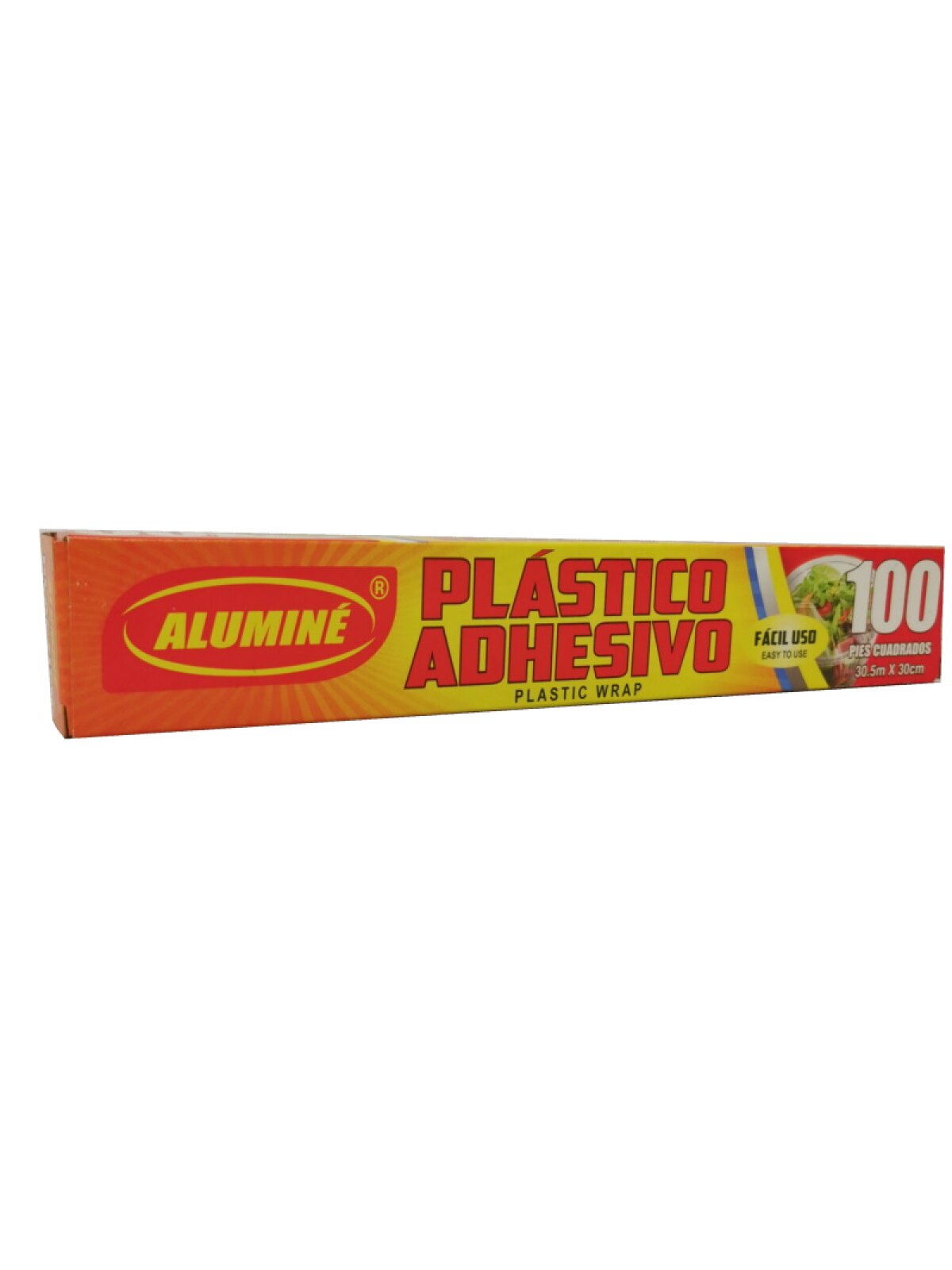 ALUMINÉ PLASTICO ADHESIVO 100P
