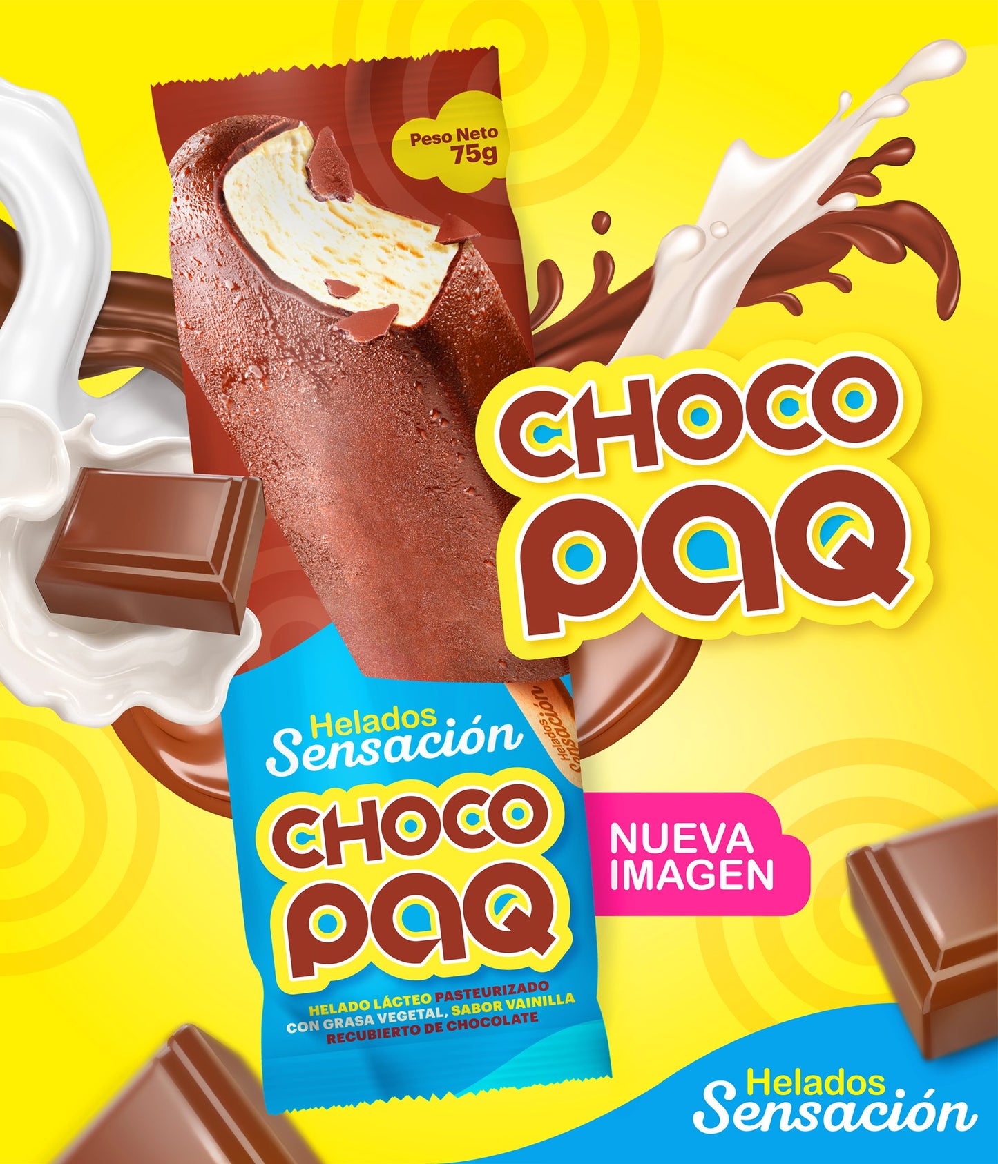 CHOCOPAQ HELADO SENSACIÓN