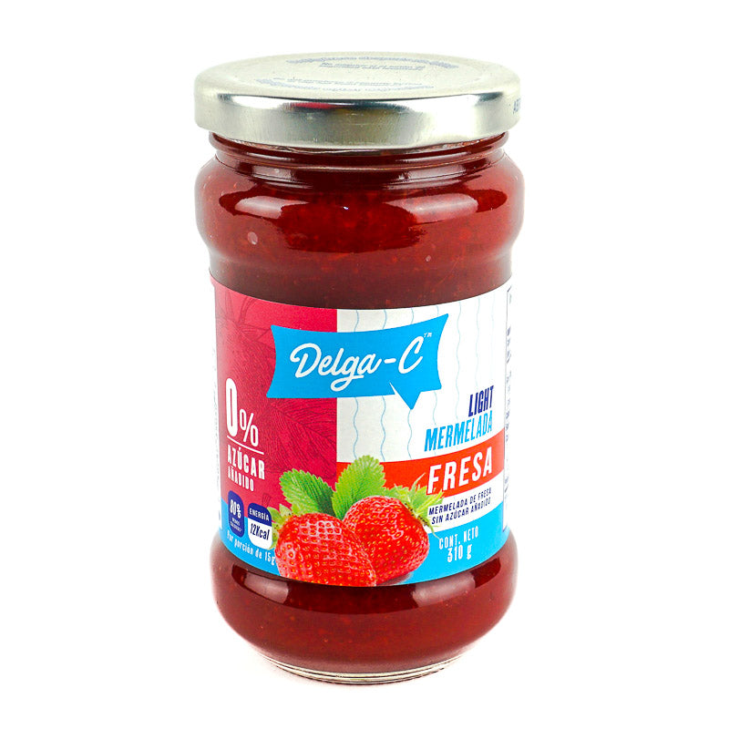 JALEA DELGA-C FRESA VIDRIO 310G