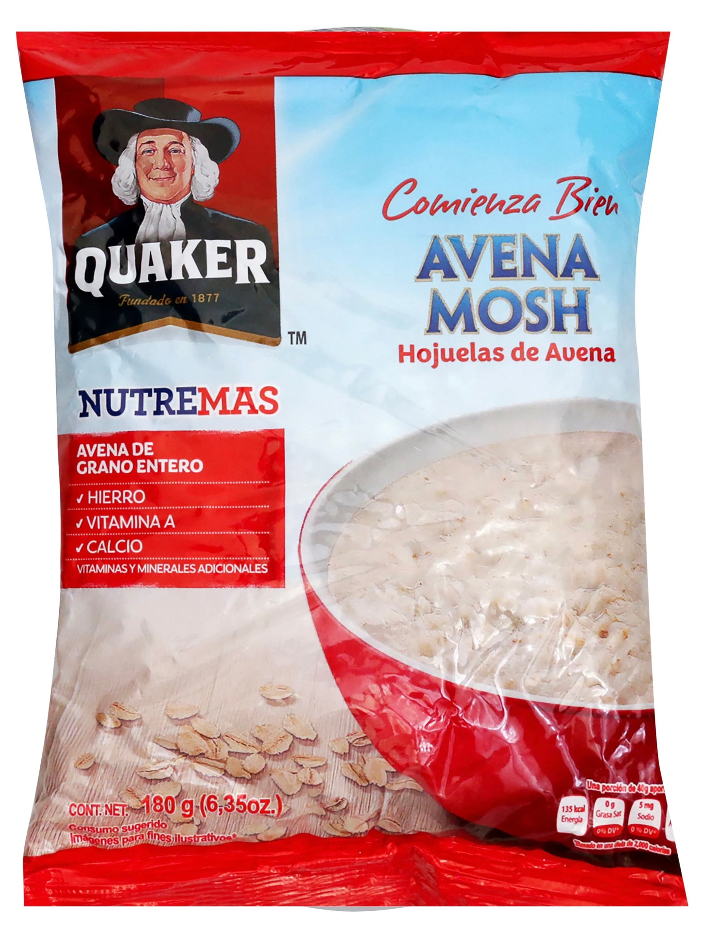 QUAKER HOJUELAS DE AVENA 360G