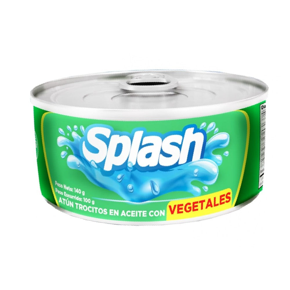 ATUN SPLASH VEGETALES 140G