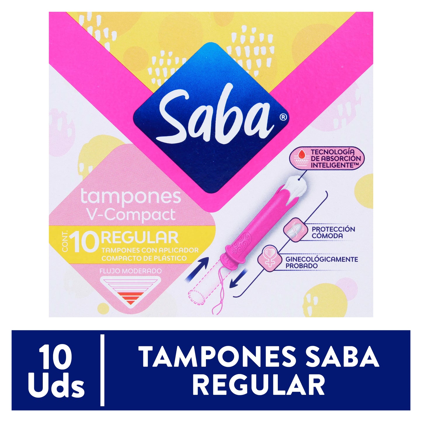 SABA TAMPONES REGULARES 10U