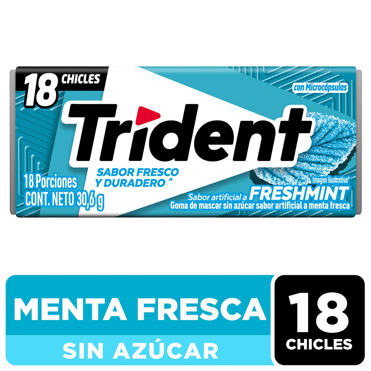 TRIDENT FRESHMINT 18 UDS