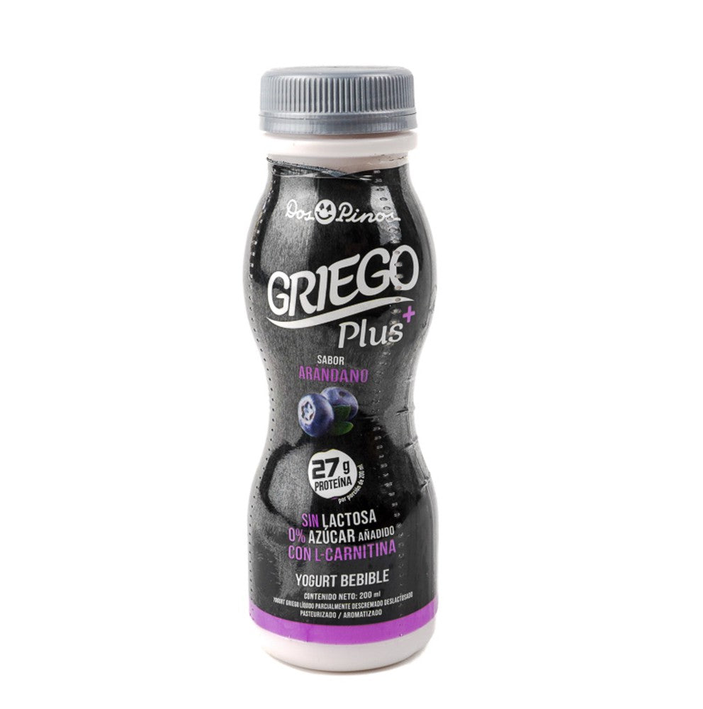 YOGURT GRIEGO PLUS LÍQUIDO ARÁNDANO 200ML