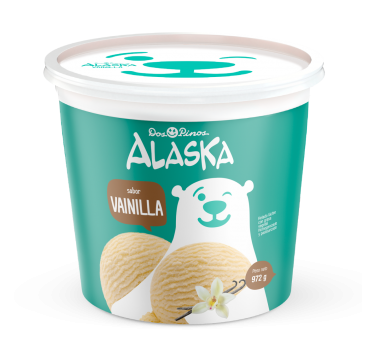 HELADOS ALASKA VAINILLA 972G