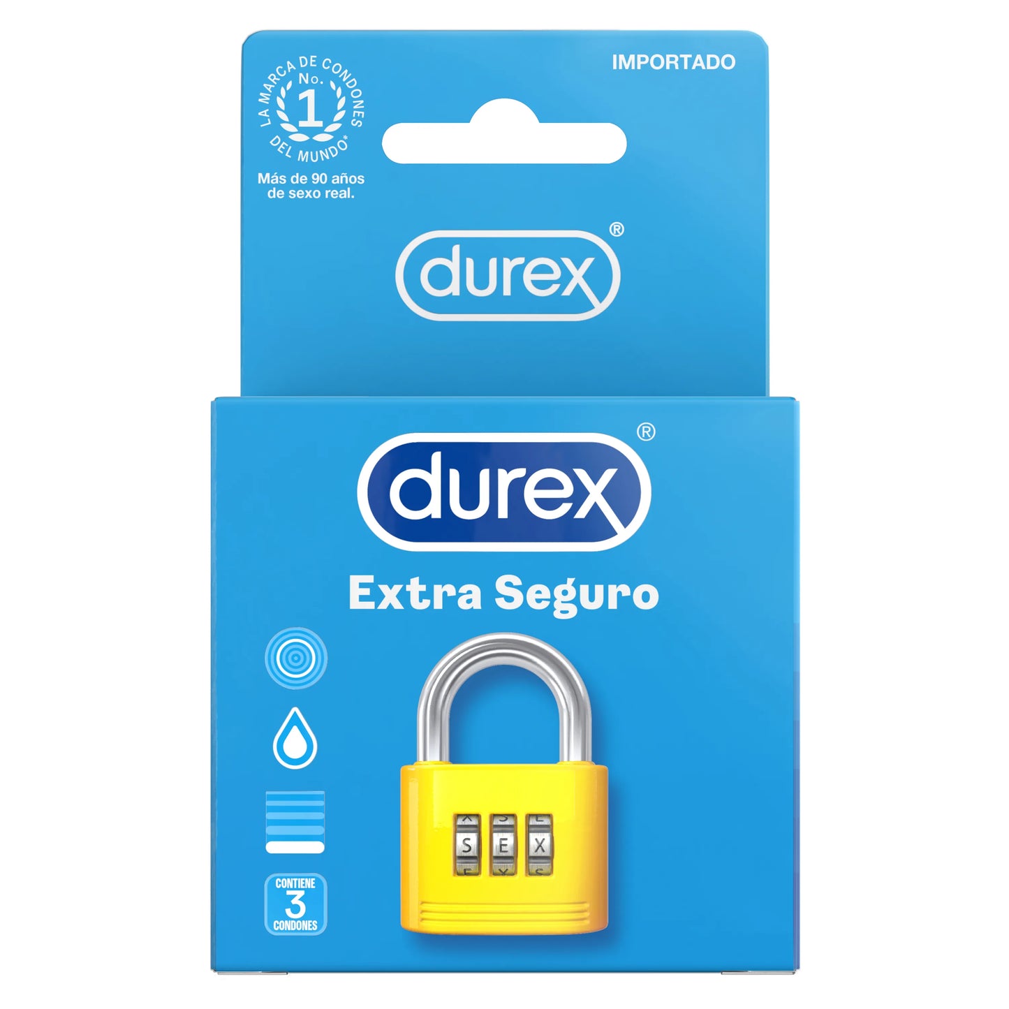 CONDONES DUREX EXTRA SEGURO