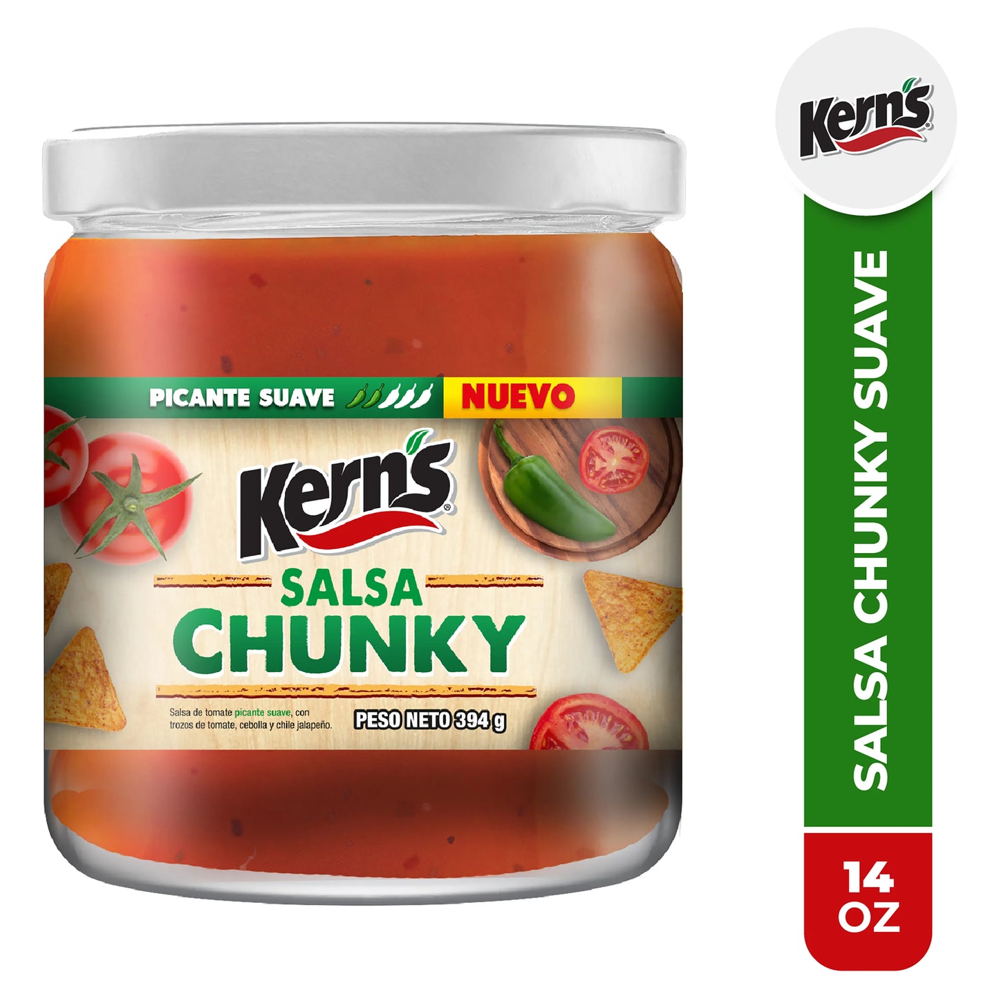 KERNS SALSA CHUNKY SUAVE 394G