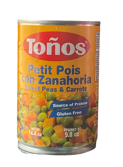TOÑOS PETIT POIS CON ZANAHORIA 410G