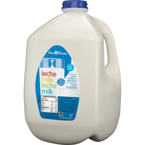 LECHE PASTEURIZADA 2% 1 GALÓN