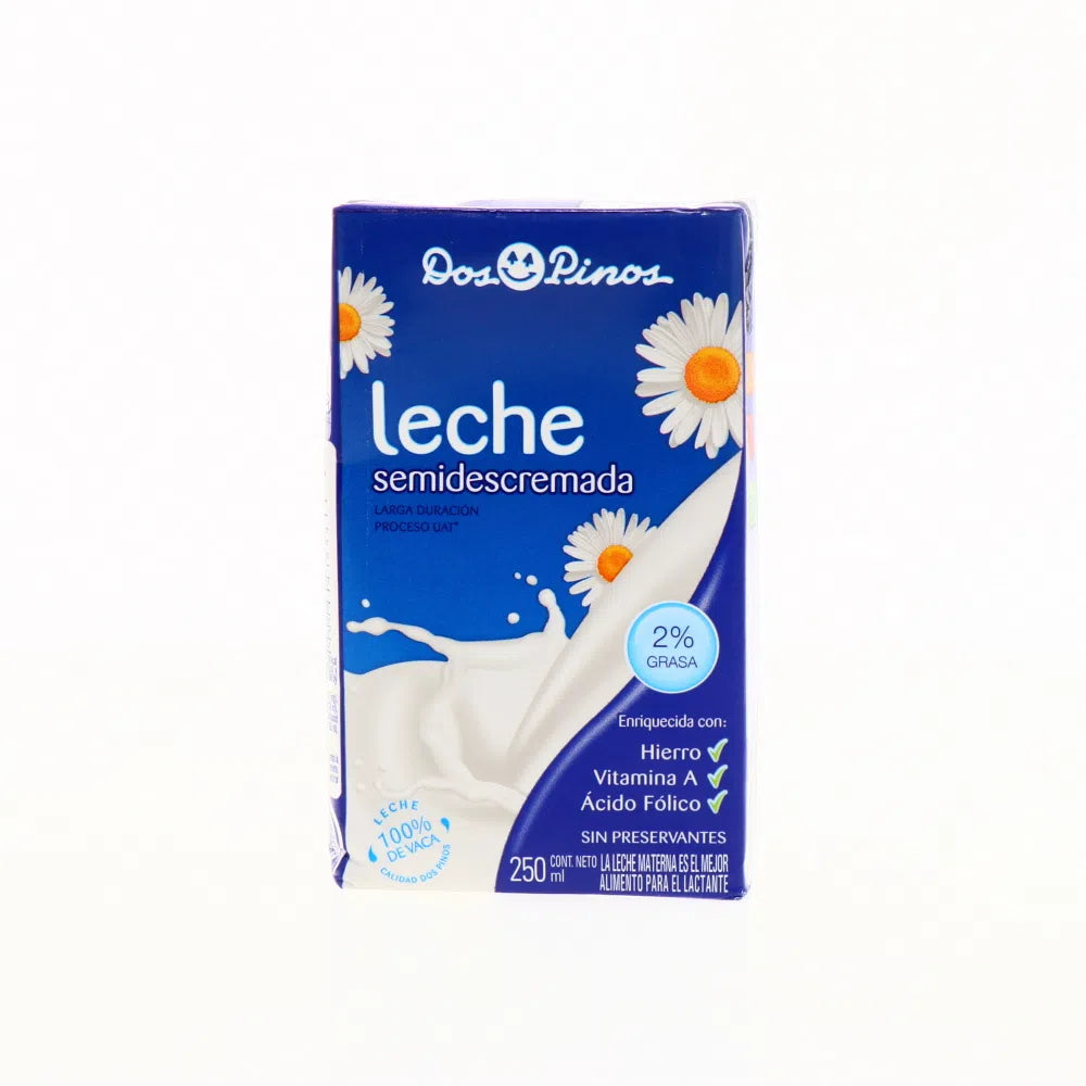 LECHE SEMIDESCREMADA 250ML