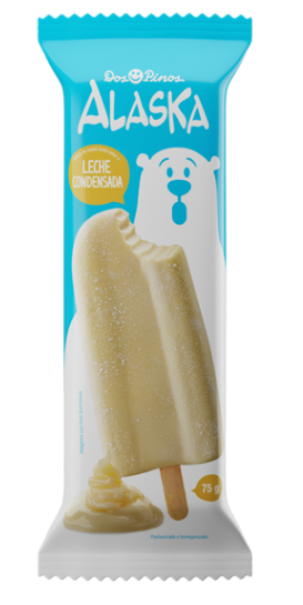 PALETAS ALASKA LECHE CONDENSADA (75G)