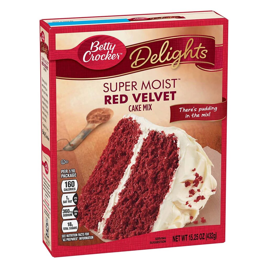 MEZCLA P/QUEQUE BETTY CROCKER RED VELVET 432G