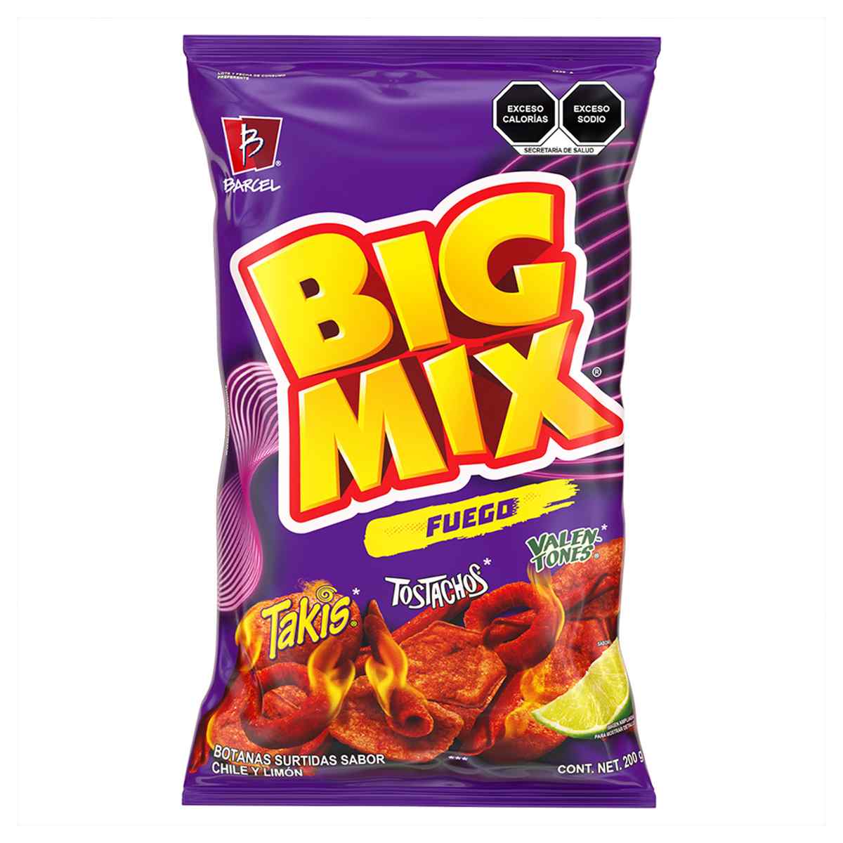 BIG MIX FUEGO 40G