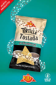 TORTILLA TOSTADA CON CHÍA Y QUINOA 80g