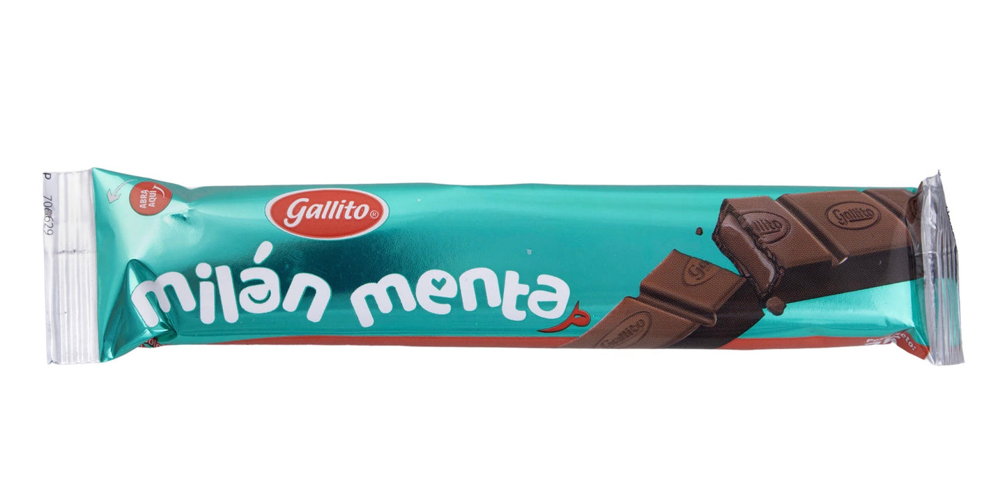 GALLITO TABLETA RELL.MILAN MENTA 35G