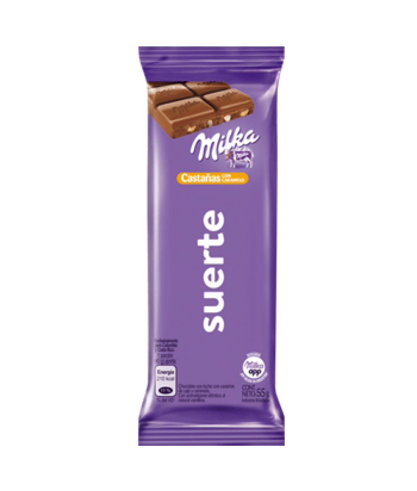 MILKA CASTAÑA 55G