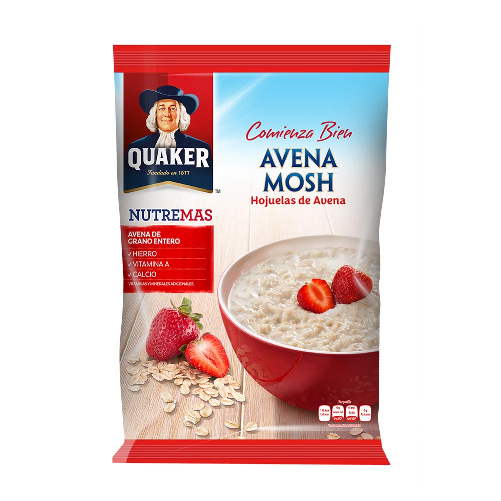 QUAKER HOJUELAS DE AVENA 180G