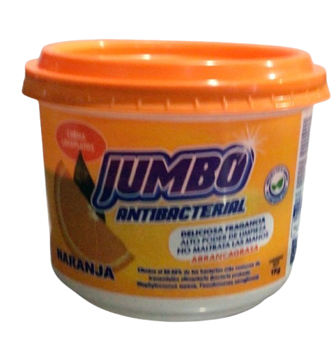 CREMA LAVAPLATOS JUMBO NARANJA 1KG