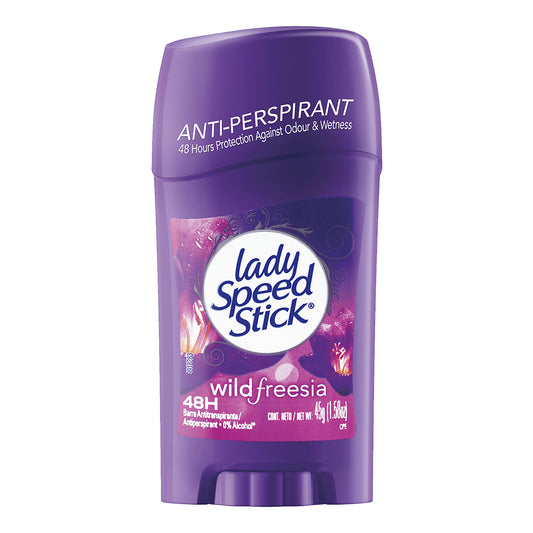 DESODORANTE LADY SPEED STICK WILD FRESSIA 45G