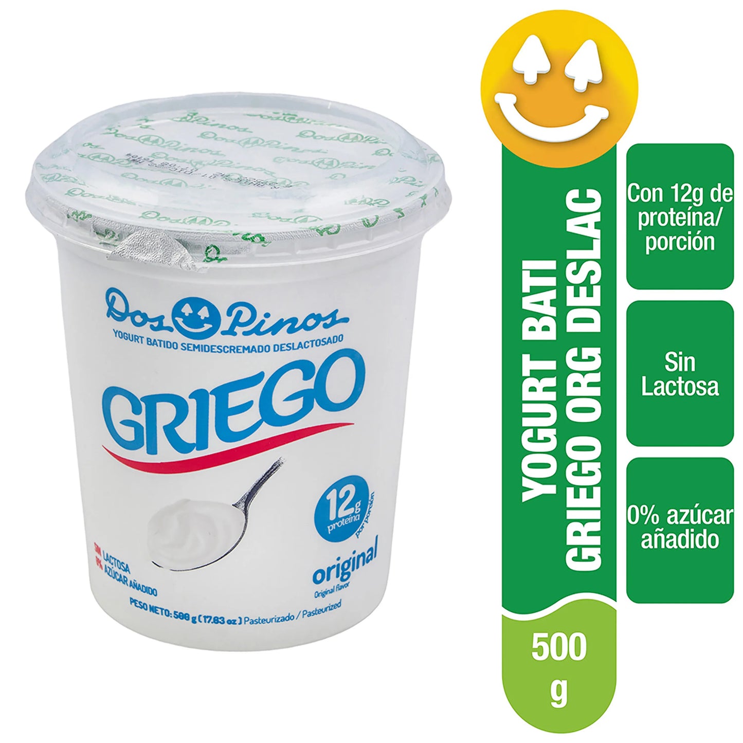 YOGURT GRIEGO NATURAL 500g