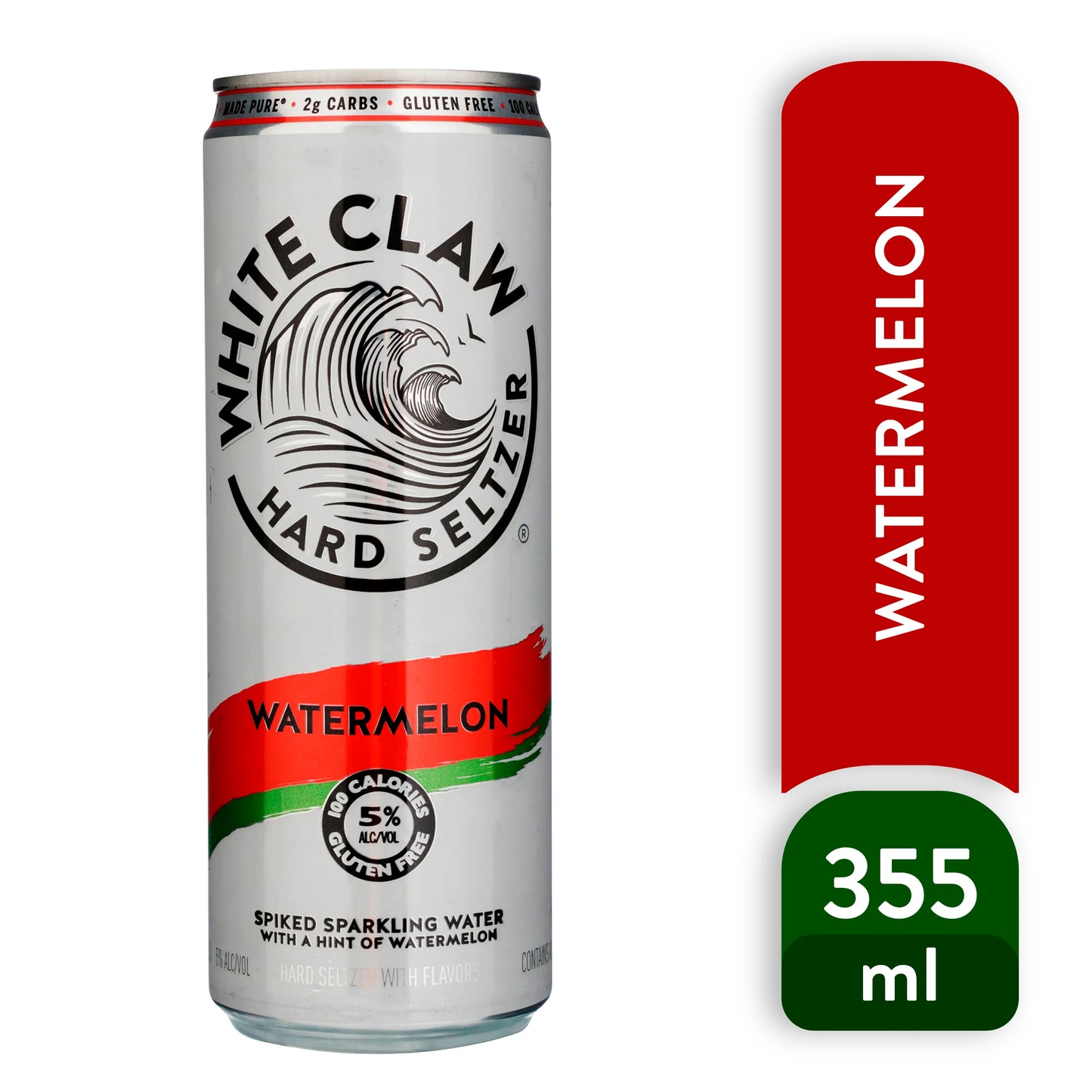 WHITE CLAW WATERMELON 12OZ