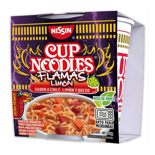 SOPA NISSIN FLAMAS LIMÓN