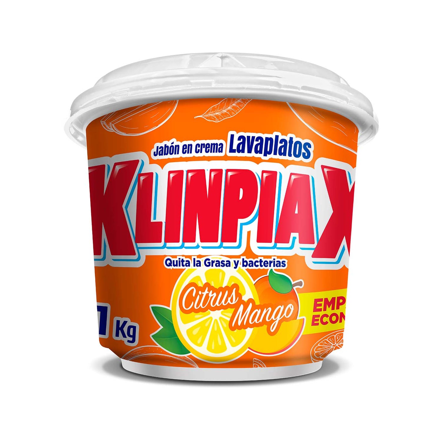 LAVAPLATOS KLINPIAX CITRUS MANGO 1000G