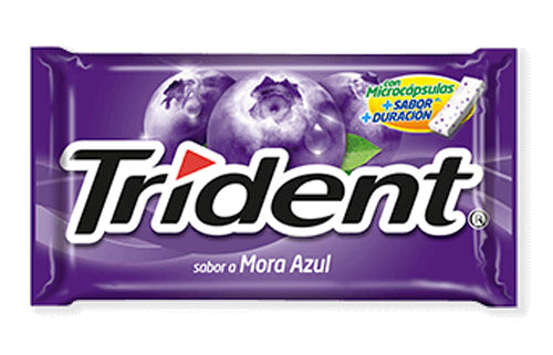 TRIDENT MORA AZUL