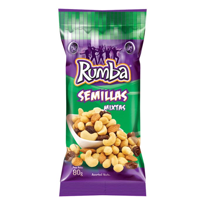 RUMBA MANI SEMILLAS MIXTAS 80G