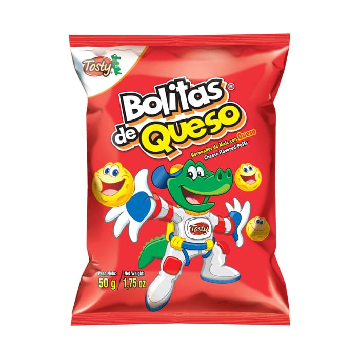 TOSTY BOLITAS DE QUESO 50G