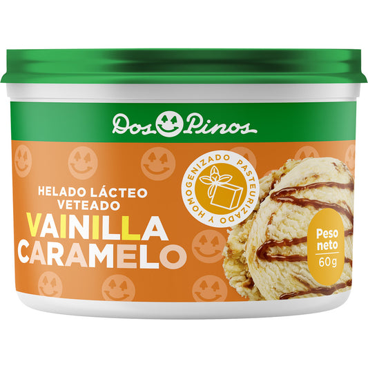 DOS PINOS HELADO VAINILLA CARAMELO 60G