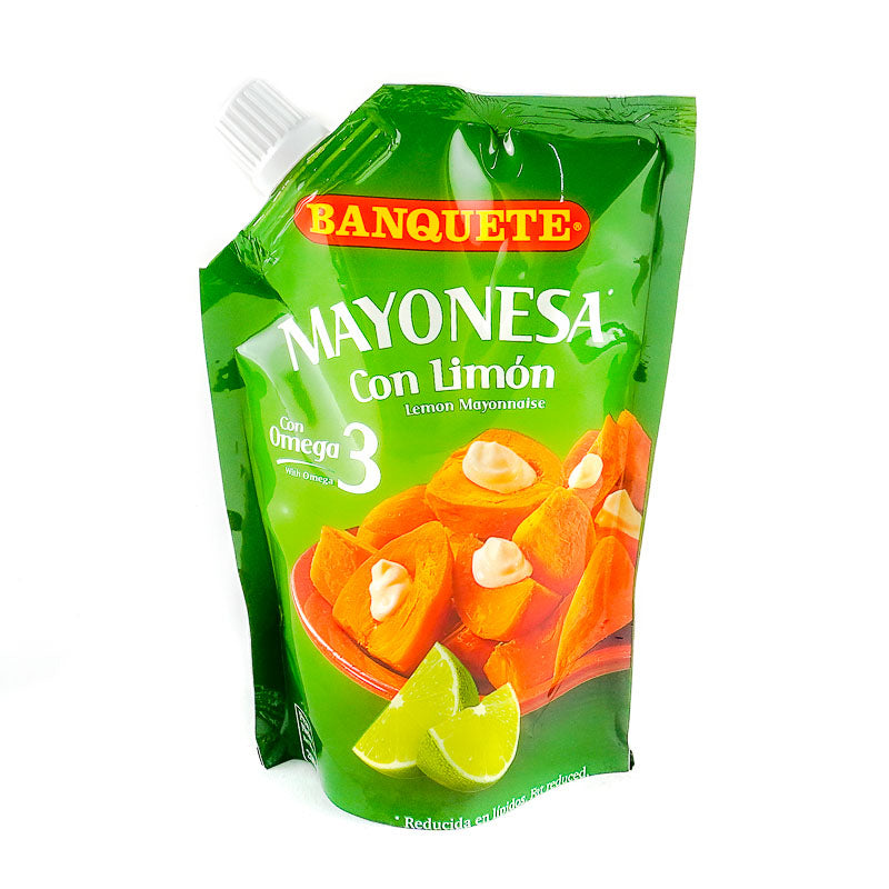 MAYONESA BANQUETE C/LIMON 100G
