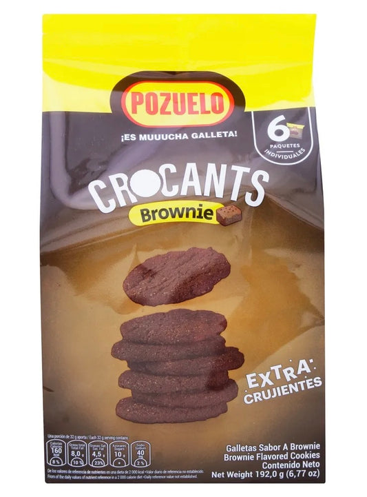 POZUELO CROCANTS BROWNIE 192G
