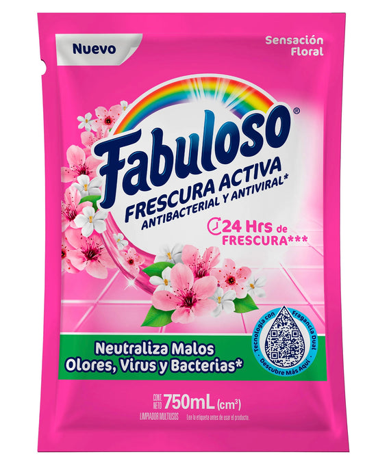 FABULOSO SENSACION FLORAL 750ML