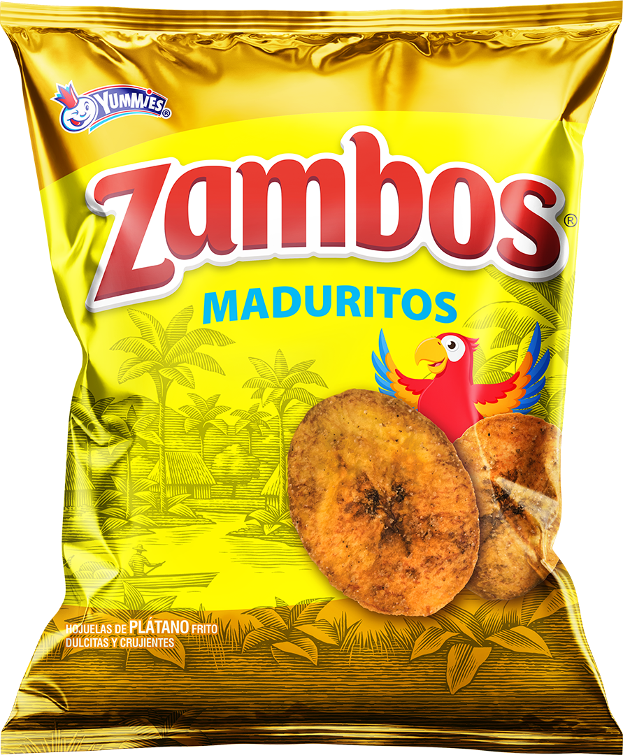 ZAMBOS PLATANO MADURITOS 140G