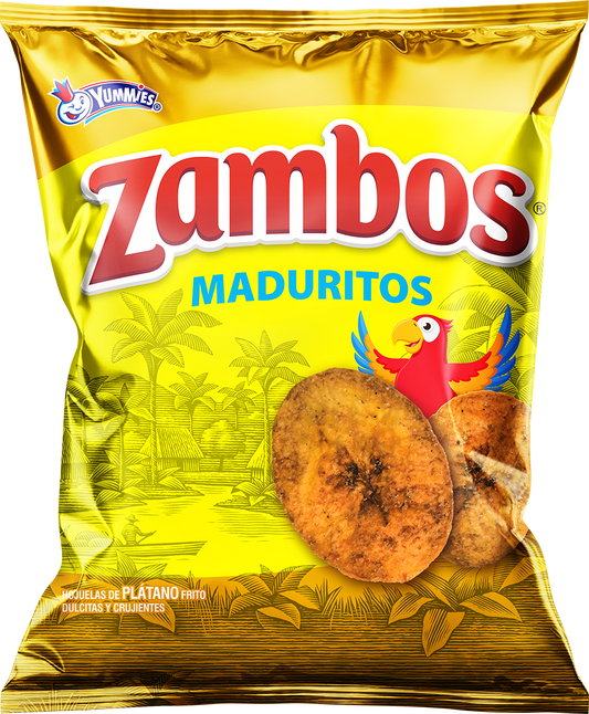 ZAMBOS PLATANO MADURITOS 140G