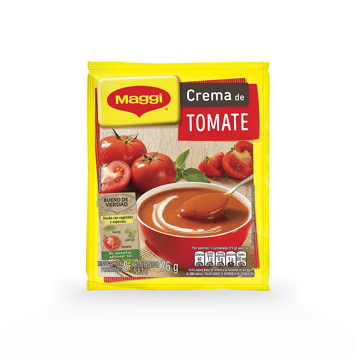 SOPA MAGGI CREMA DE TOMATE 76G