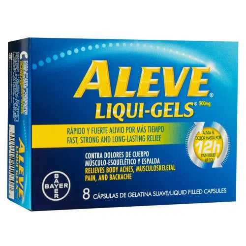 ALEVE LIQUI-GELS 200MG 1UDS