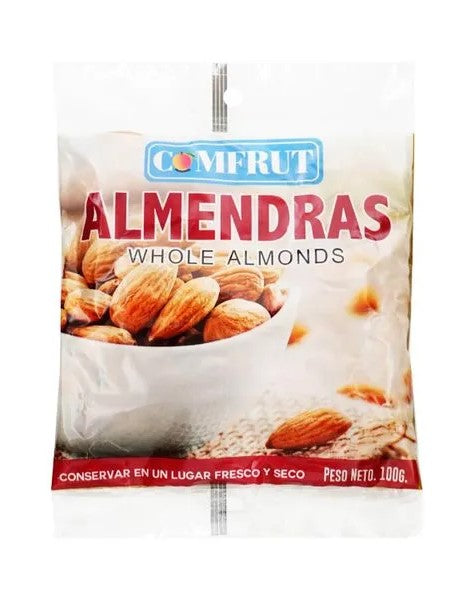 ALMENDRAS PELADAS COMFRUT 100G