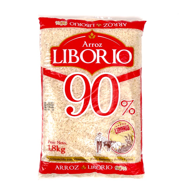 ARROZ LIBORIO 90% 1.8KG