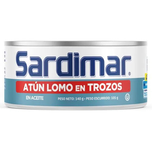 ATUN SARDIMAR TROZOS ACEITE 140G