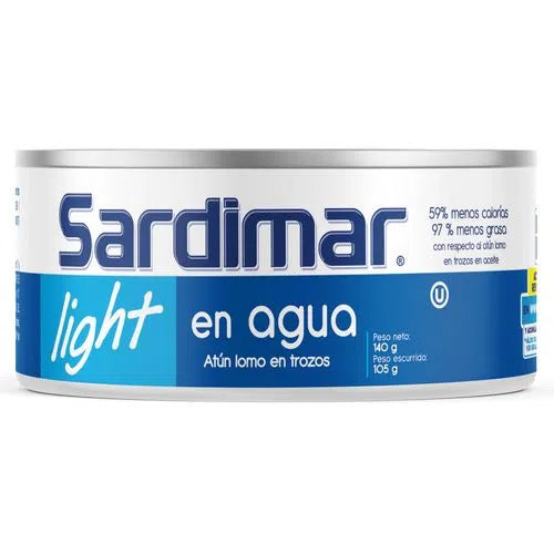 ATUN SARDIMAR LIGHT EN AGUA 140G