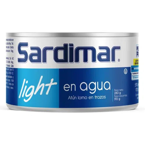 ATUN SARDIMAR TROZOS EN AGUA LIGHT 230G