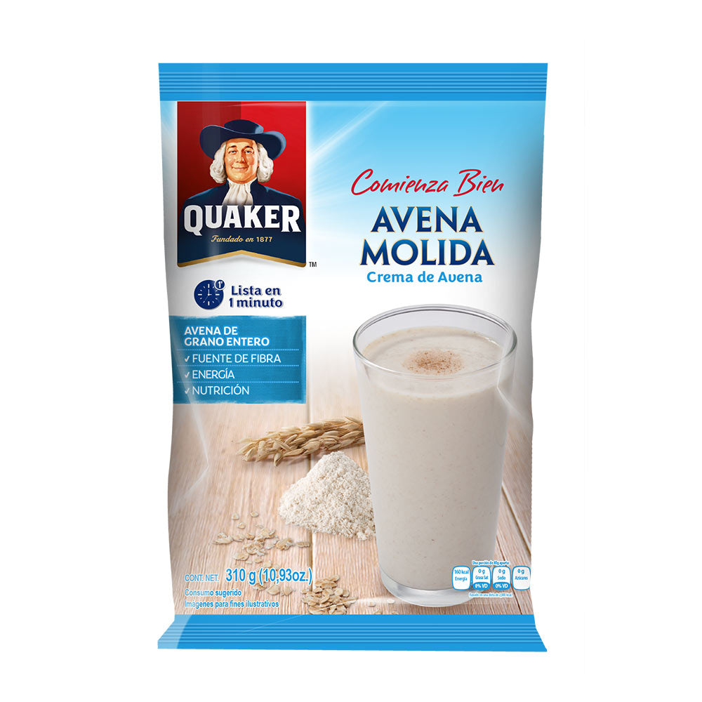 QUAKER AVENA MOLIDA 310G