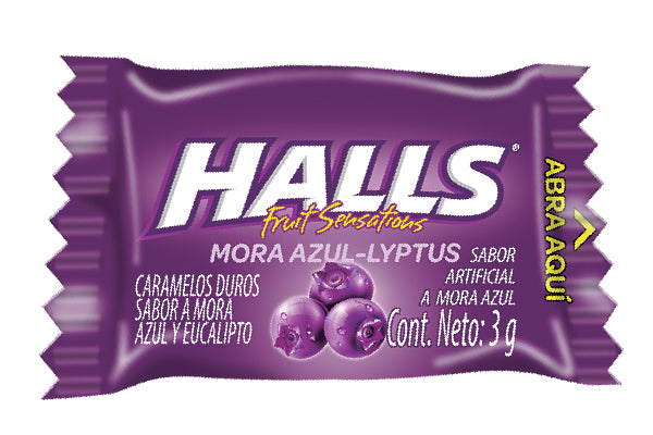 HALLS MORA AZUL UNIDAD