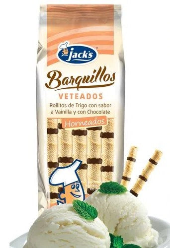 BARQUILLOS VETEADOS 85G