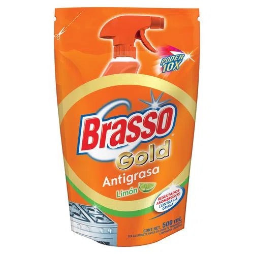 BRASSO ANTIGRASA COCINA LIMON D.P 500ML