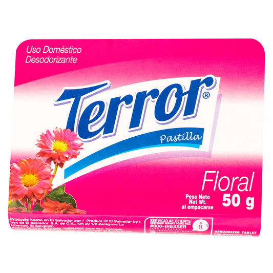 TERROR FLORAL PASTILLA 50g